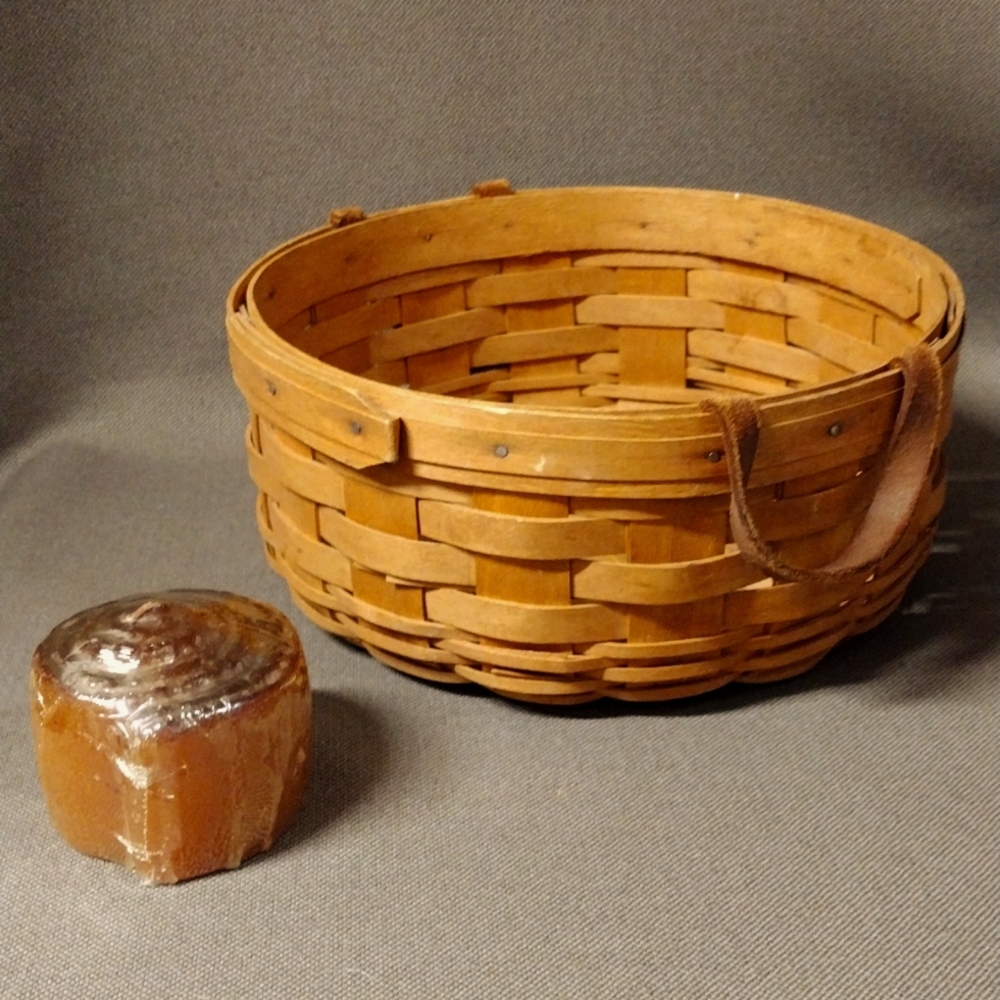 Longaberger round basket